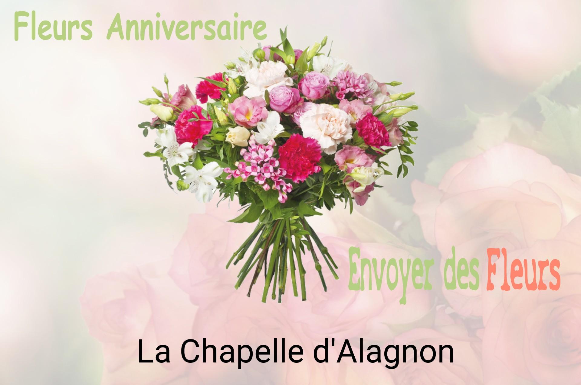 Bouquet de fleurs d’anniversaire livré à La Chapelle-d'Alagnon